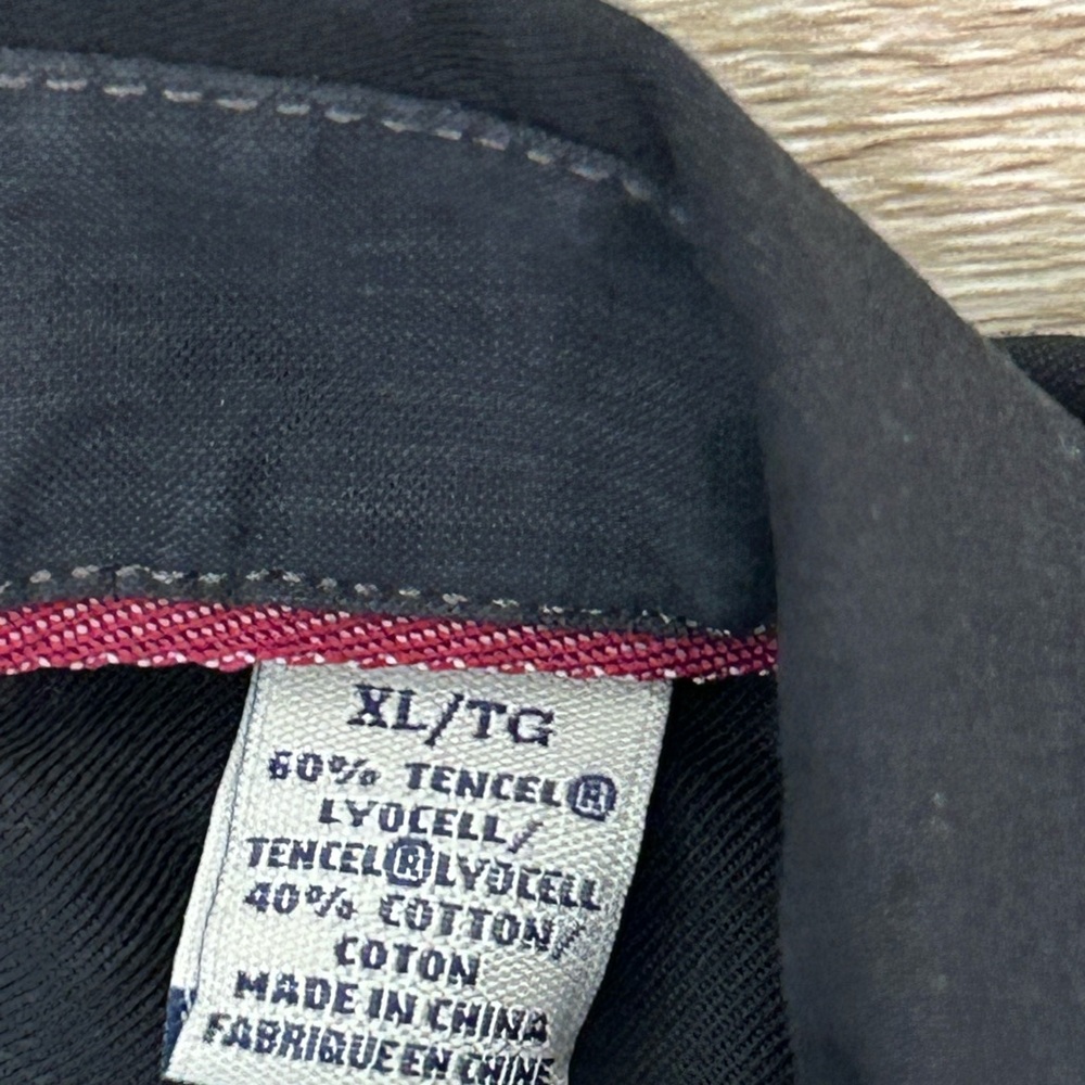 Tommy Bahama Black Casual Button Down Shirt - Picture 3 of 5